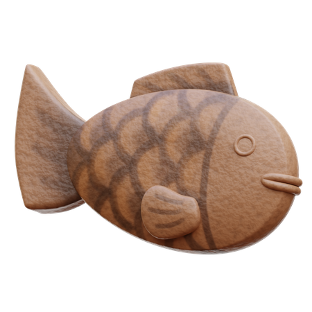 Taiyaki  3D Icon