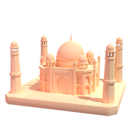 Tajmahal  3D Icon