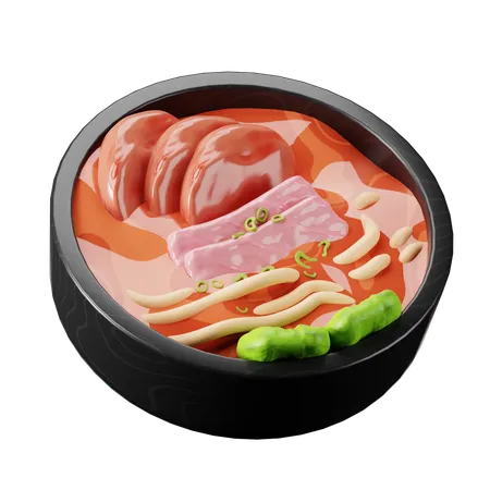 Japanisches Essen aus Takayama  3D Icon