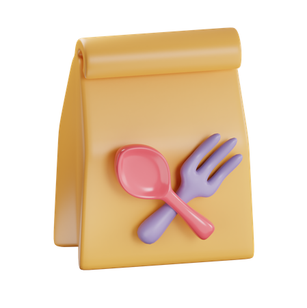 Take Away Box  3D Icon