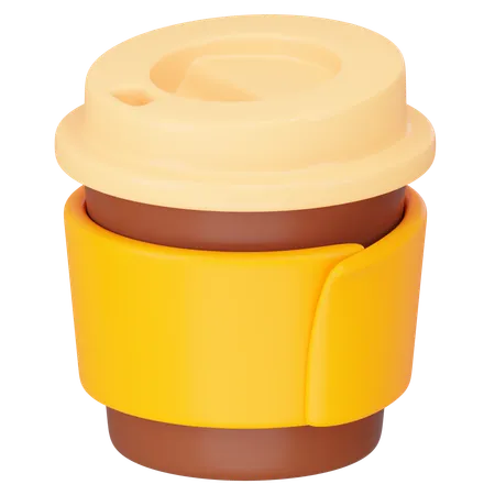 Coffee Cup 3 D Icon Render 3D Icon