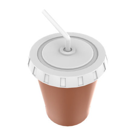 コーヒーを持ち帰り  3D Icon