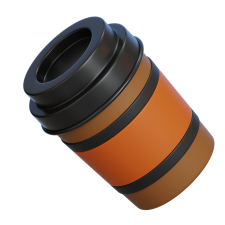 コーヒーを持ち帰り  3D Icon