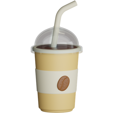 Take Away Coffee  3D Icon