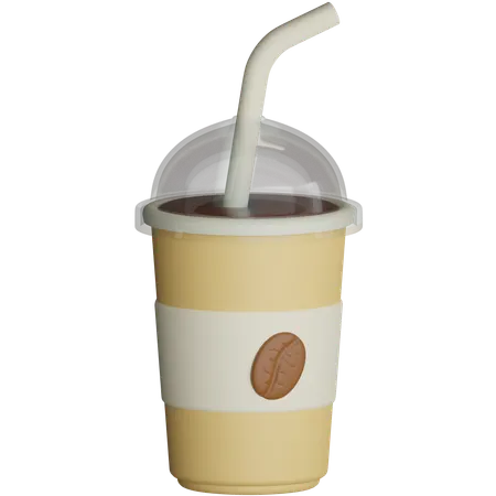 Take Away Coffee  3D Icon