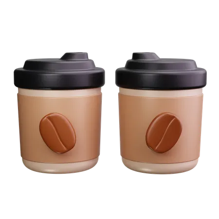 Take Away Coffee  3D Icon