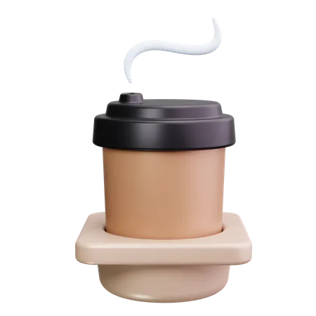 Take Away Coffee  3D Icon