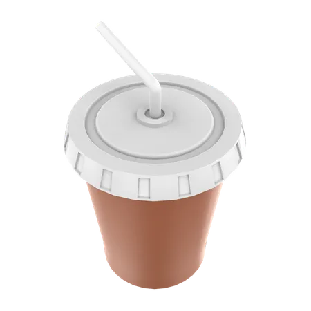 Take Away Coffee  3D Icon