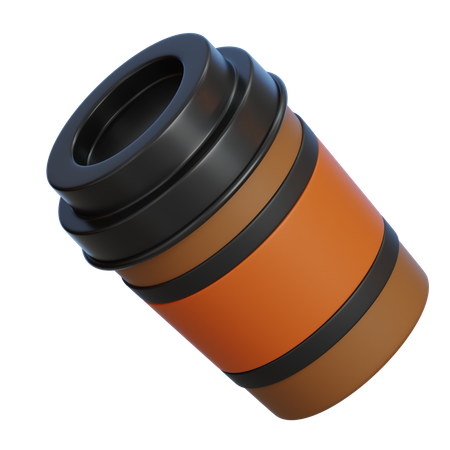 Take Away Coffee  3D Icon