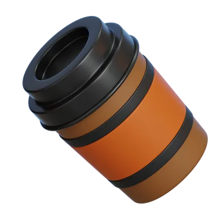 Take Away Coffee  3D Icon