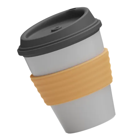 Take Away Coffee 3D Icon