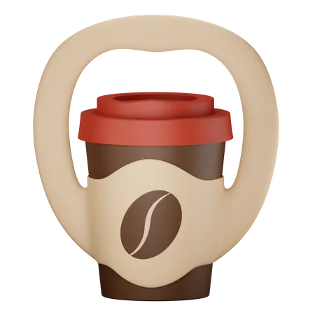 Take Away Coffee 3D Icon