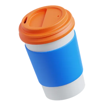 Take Away Coffee Cup  3D Icon