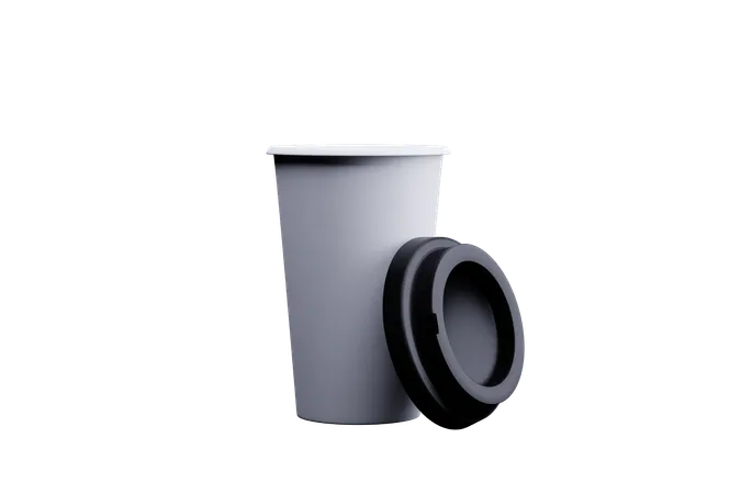 3 D Cup Cofee Render 3D Icon