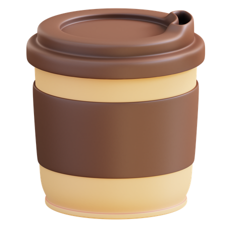 Take Away Cup  3D Icon