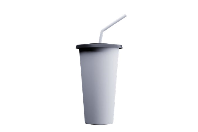 Take Away Cup  3D Icon