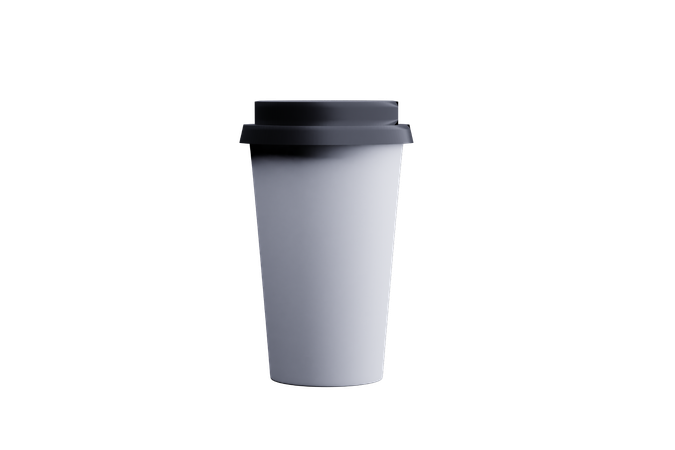 Take Away Cup  3D Icon