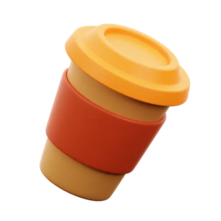 Take Away Cup  3D Icon