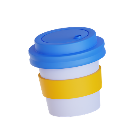 Take Away Cup  3D Icon