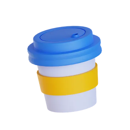 Take Away Cup  3D Icon