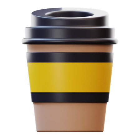 Take Away Cup  3D Icon