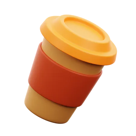 Take Away Cup 3D Icon