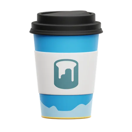 Take Away Cup 3D Icon