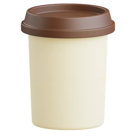 3 D Coffee Cup Icon Illustration With Transparent Background 3D Icon
