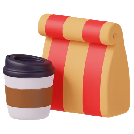 Take Away Food  3D Icon