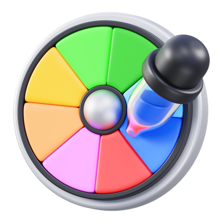 Take Color  3D Icon