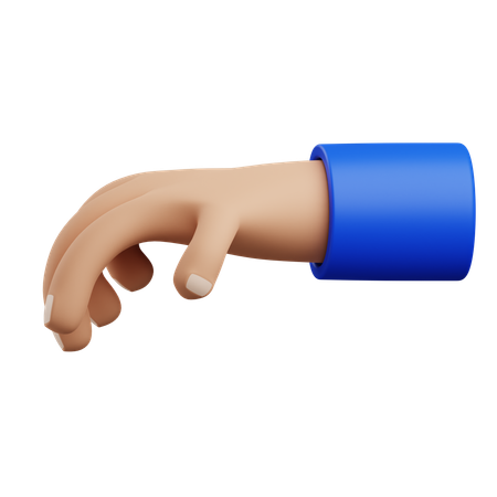 Take hand gesture  3D Icon