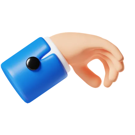 Take Hand Gesture 3 D Illustration 3D Icon