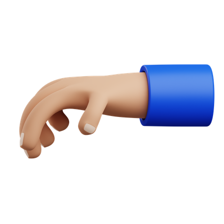 Take hand gesture  3D Icon