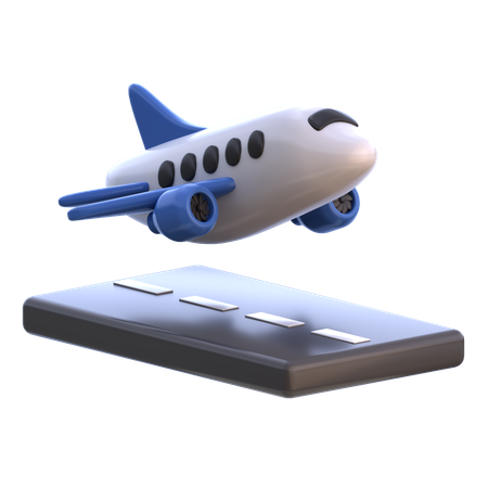 Take Off  3D Icon