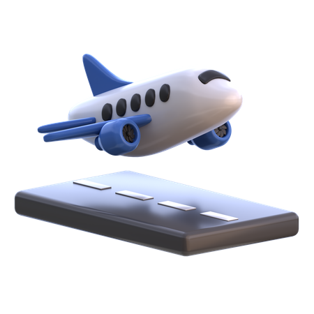 Take Off  3D Icon