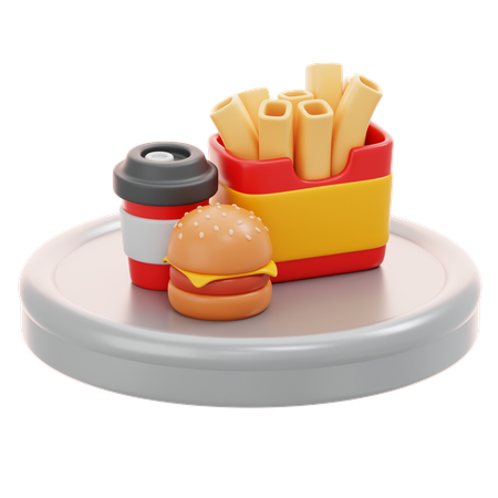 Takeaway  3D Icon