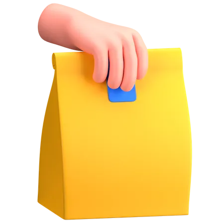 Takeaway  3D Icon