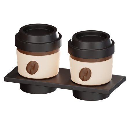 Takeaway Coffee  3D Icon