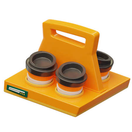 テイクアウトコーヒー  3D Icon