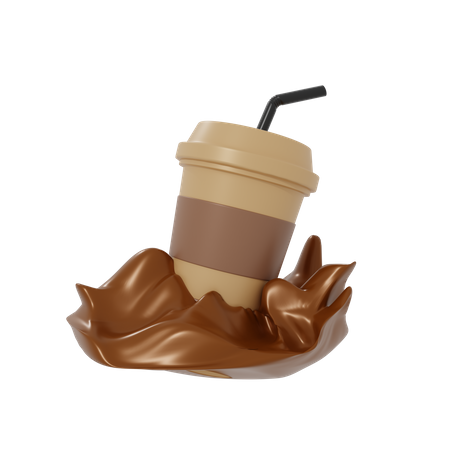 Takeaway Coffee  3D Icon