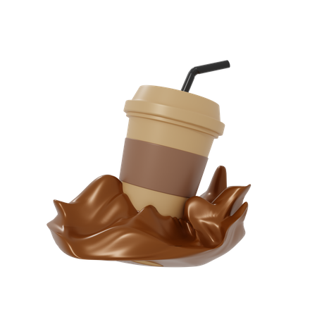 Takeaway Coffee 3D Icon
