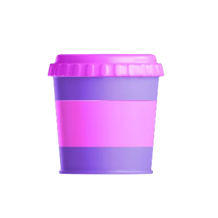 Takeaway cup  3D Illustration