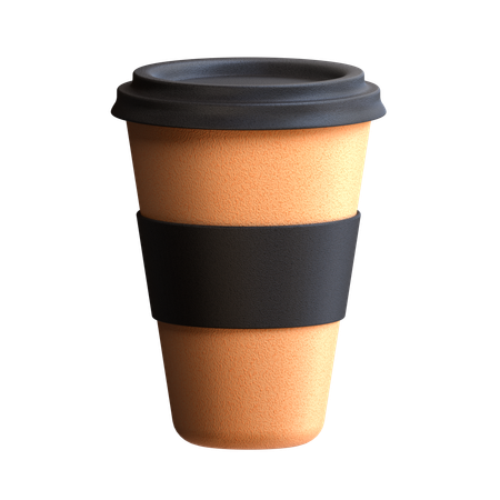 Takeaway Cups  3D Icon