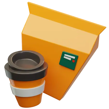 Takeaway Food  3D Icon