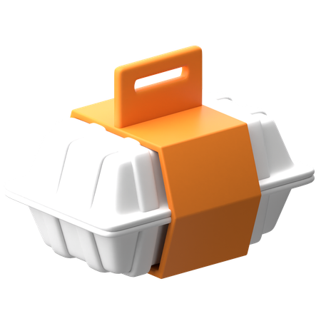 Takeout Container  3D Icon