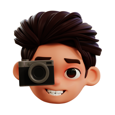 Taking Photo  3D Icon