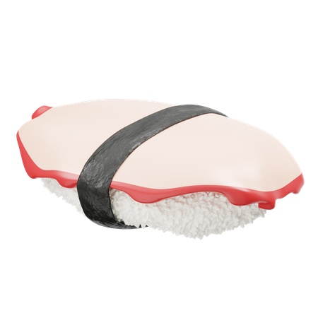 Tako Sushi  3D Icon