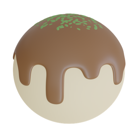 Takoyaki  3D Icon