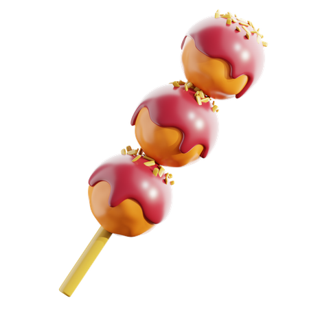 Takoyaki  3D Icon