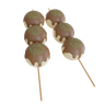 takoyaki stick emoji 3d